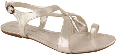 

Salt N Pepper Women Silver Flats