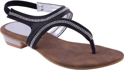 

Adorn Women Black Flats