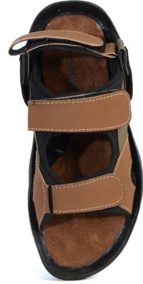 Shoegaro Men Tan Sandals