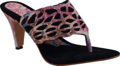 

Adorn Women Cream Heels