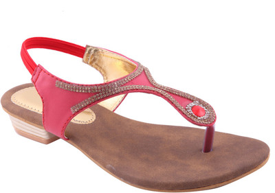 

Adorn Women Red Flats