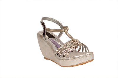 

Bora Bora Women Silver Wedges