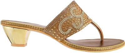 Metro Women 28,ANTIQ-GOLD Heels