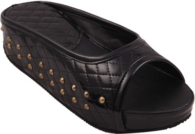 

Adorn Women Black Wedges