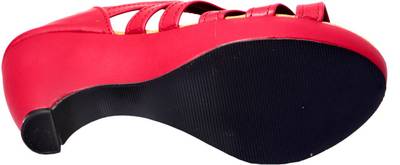Trilokani Women Red Heels