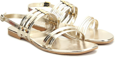 

FootIn Women Gold Flats