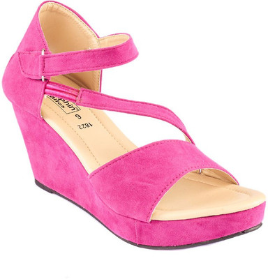 

Dolphin Miles Women Pink Wedges