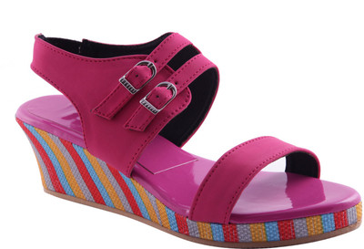 

Adorn Women Pink Wedges