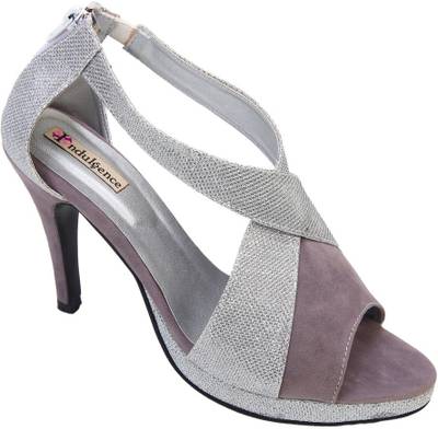 Indulgence Women Grey Heels