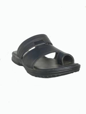 Khadim's Men Black Sandals
