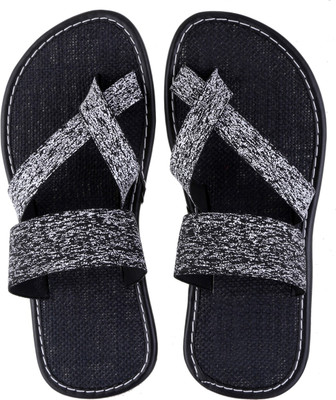 

Tripssy Men Black Sandals