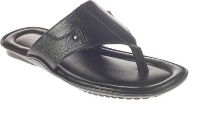 Khadim's Men Black Sandals
