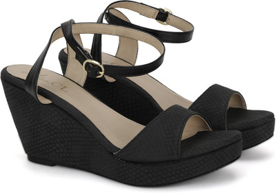 

Miss CL By Carlton London Women BLACK Wedges