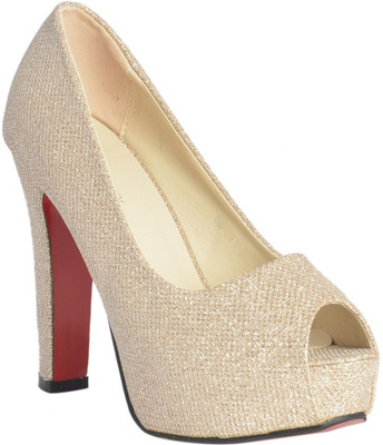 

Shuberry Women Champagne Heels