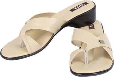 Glitz Women Beige Heels