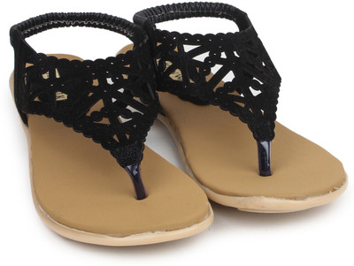 

Moonwalk Women Black Flats