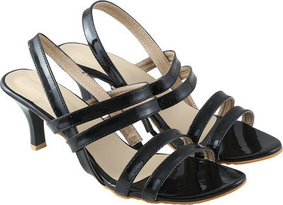 

Go India Store Women BLACK Heels
