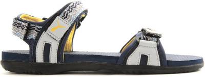 Puma Men dark denim-periscope-dandelion Sports Sandals