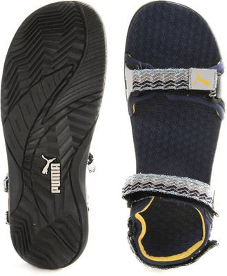 Puma Men dark denim-periscope-dandelion Sports Sandals