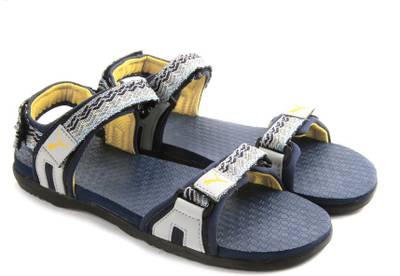 Puma Men dark denim-periscope-dandelion Sports Sandals