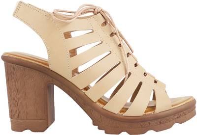Mochi Women Black Heels