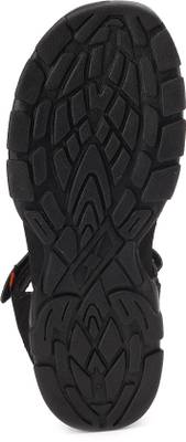 Sparx Men Black Black Sports Sandals