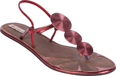 70% OFF on Indulgence Women Maroon Flats 70% OFF on Indulgence Women Maroon Flats