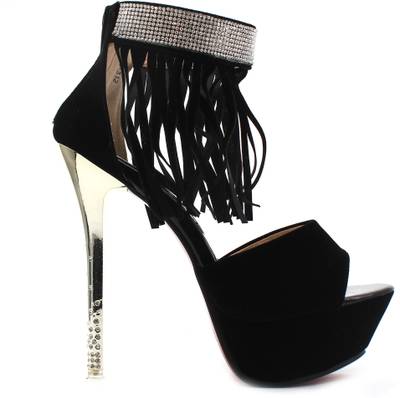 Shuberry Women Black Heels
