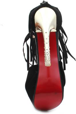 Shuberry Women Black Heels
