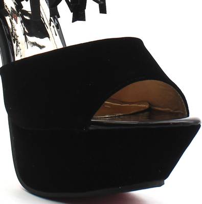 Shuberry Women Black Heels
