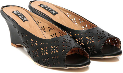 

TEN Women Black Heels