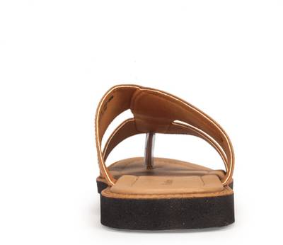 Khadim's Men Yellow/Beige/Gold Sandals