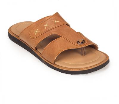 Khadim's Men Yellow/Beige/Gold Sandals