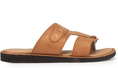 Khadim's Men Yellow/Beige/Gold Sandals