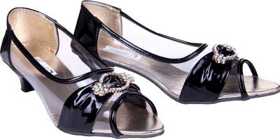 Goyal Women Black Heels