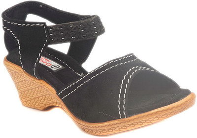 

Dolphin Miles Women Black Wedges