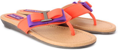 

Global Step Women Orange Flats