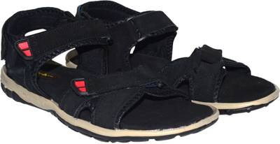Strive Men Black Sandals