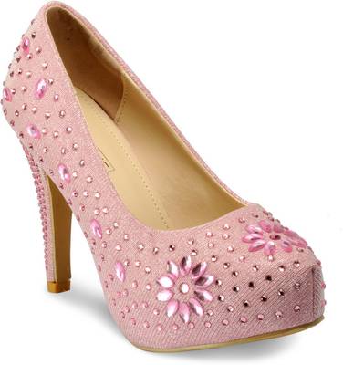Yepme Women Light Pink Heels