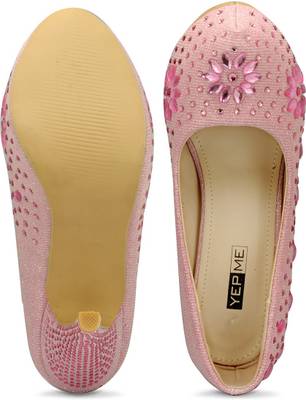 Yepme Women Light Pink Heels