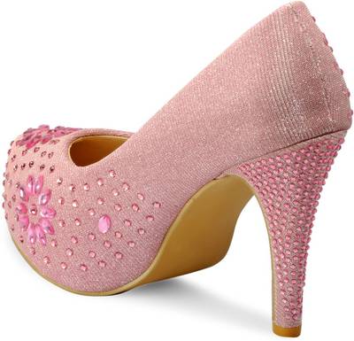 Yepme Women Light Pink Heels