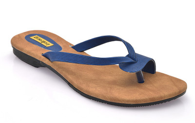 

Indirang Women Blue Flats