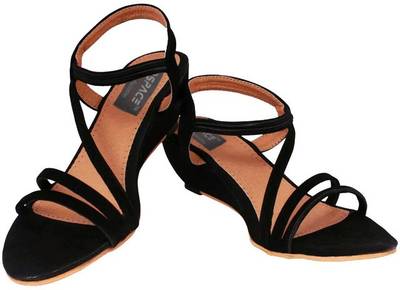 Space Women Black Heels