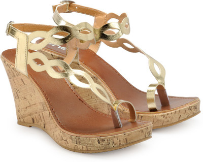 

Nell Women Gold Wedges