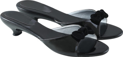 

Go India Store Women BLACK Heels