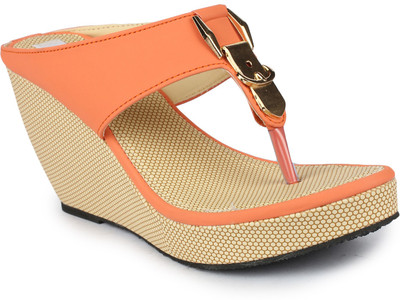 

Digni Women Orange Wedges