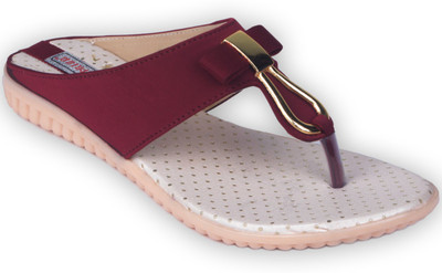 

Pipilika Women Maroon Flats