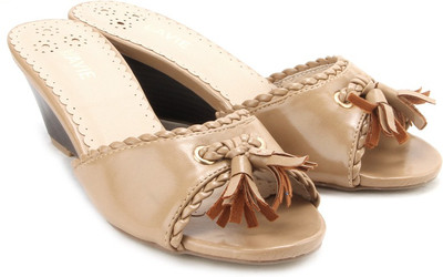 

Lavie Women Beige Wedges
