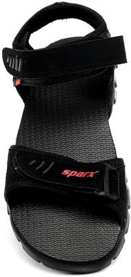 Sparx Men Black Black Sports Sandals