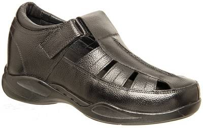 Celby Men Black Sandals
